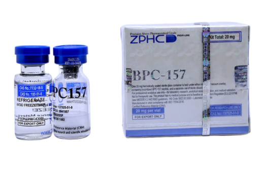 BPC-157 20 mg ZPHC | Peptídeo liofilizado | Kit com água bacteriostática para reconstituição