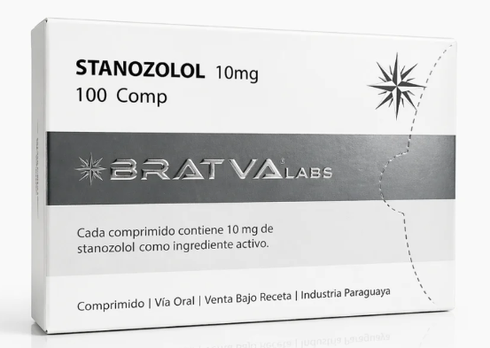 Stanozolol 10 mg - 100 comprimidos Bratva Labs