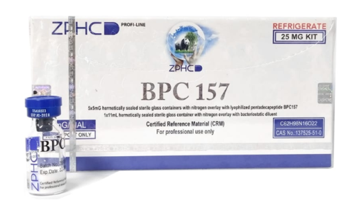 BPC-157 ZPHC | 25 mg | Kit com 5 frascos de 5 mg | Peptídeo liofilizado para reconstituição