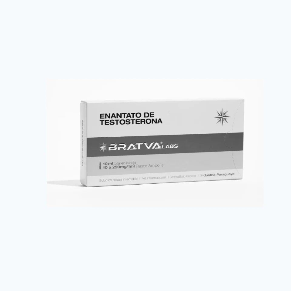 Enantato de Testosterona Ampola Bratva Labs