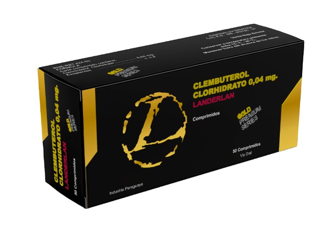 Clembuterol Clorhidrato LANDERLAN 0,04 mg X 50 Comp. - GTPharma