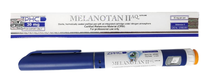 Melanotan-II AQ Pen ZPHC | 30 mg | Caneta Pré-preenchida (Premixed) | Solução Aquosa Pronta para Uso