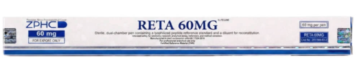Retatrutida 60 mg PEN | Retatrutida | Caneta Dual-Chamber | 60 mg | ZPHC