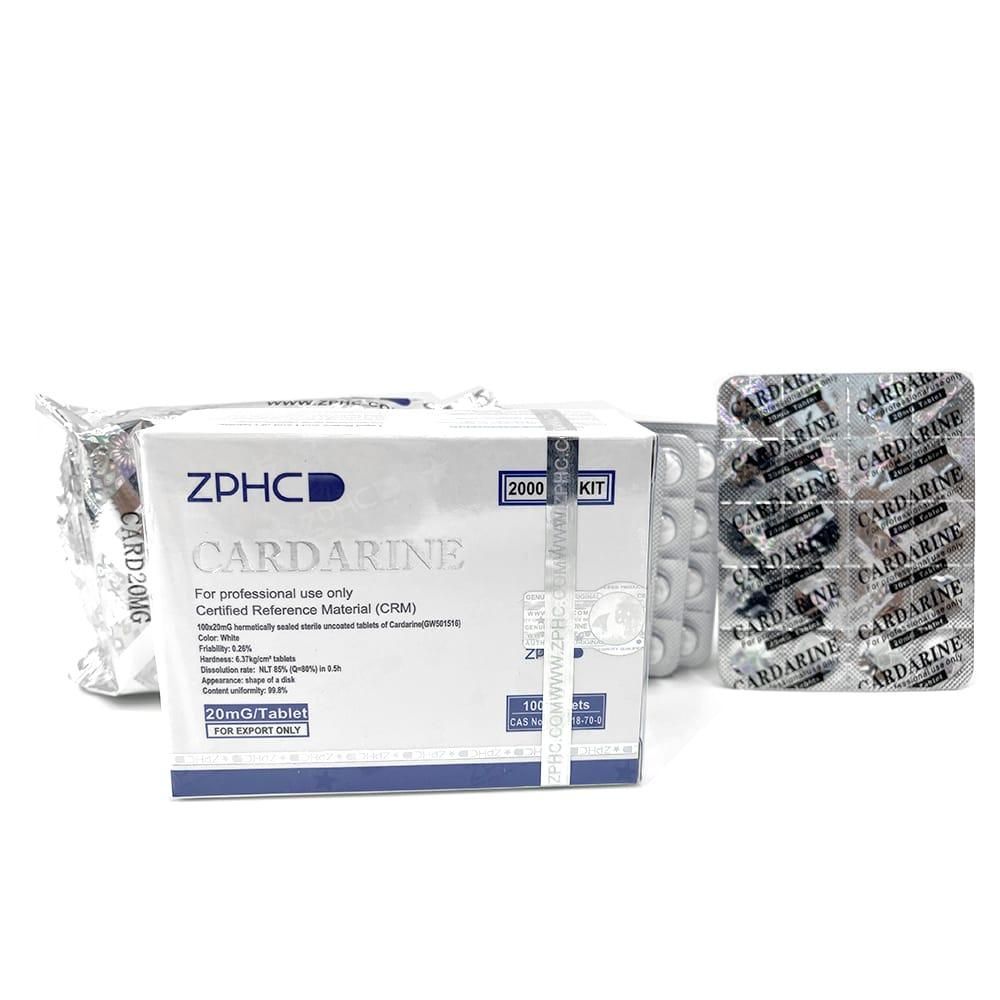 Cardarine (GW-501516) ZPHC — 20 mg (100 comprimidos × 20 mg)