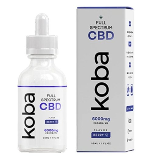 Óleo Cbd Sublingual 6000 Mg / 30 Ml Koba Sabor Frutas Silvestres