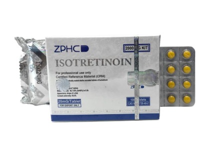 Isotretinoína ZPHC — (20 mg × 100 comprimidos)
