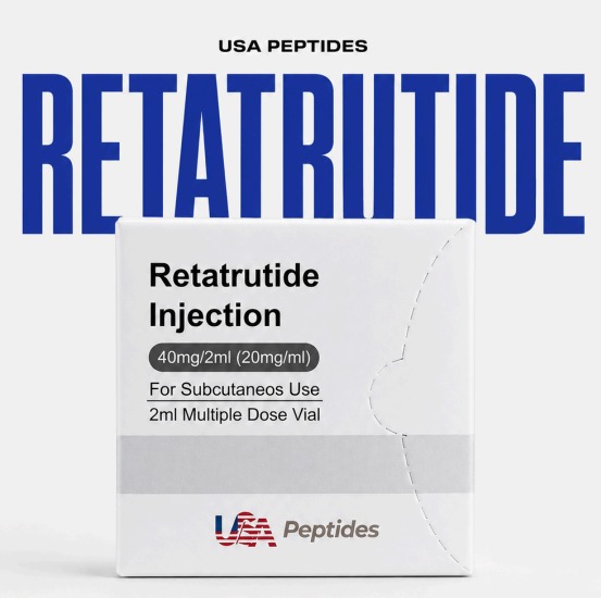 Retatrutida 40mg + 1 vial de água bac – USA Peptides