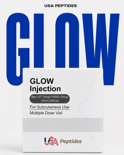 glow 70mg USA Peptides - USA Peptides - GLOW - ghk-cu - BPC-157 - TB-500
