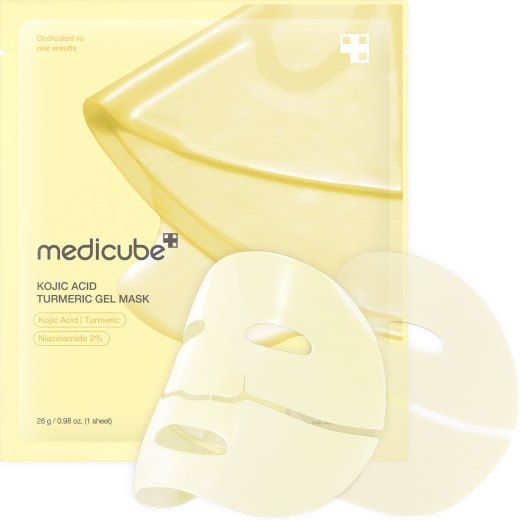 Kojic Acid Turmeric Gold Jelly Gel Mask - MEDICUBE